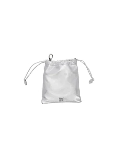 Miu Miu Nappa Leather Pouch