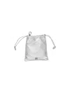 Miu Miu Nappa Leather Pouch In Metallic