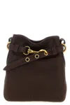 Miu Miu Chocolate Nappa Leather Crossbody Bag In Brown