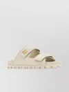 Miu Miu Nappa Leather Slippers Flat Sole