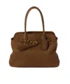 Miu Miu Nappa-leather Tote Bag In Brown