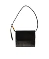 Miu Miu Nappa Leather Wallet With Shoulder Strap In Black