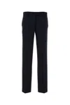 Miu Miu Gabardine Trousers With Front Crease And Pockets