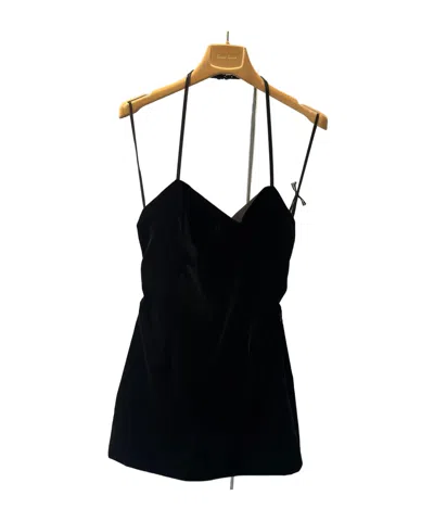 Miu Miu Neck-hanging Dress In Black