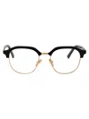 Miu Miu Nero Acetate Glasses In Multi