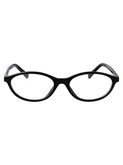 Miu Miu Nero Acetate Glasses In Black