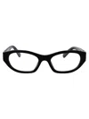 Miu Miu Nero Acetate Glasses In Black