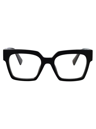 MIU MIU MIU MIU NERO ACETATE GLASSES