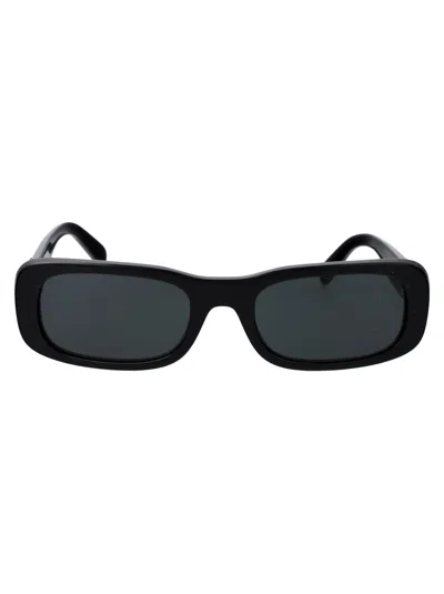 MIU MIU MIU MIU NERO ACETATE SUNGLASSES