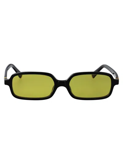 Miu Miu Nero Acetate Sunglasses In Purple