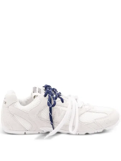 Miu Miu X New Balance 530 Sl Leather Low-top Sneakers In White