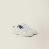 Miu Miu New Balance X  530 Sl Suede And Mesh Sneakers In White