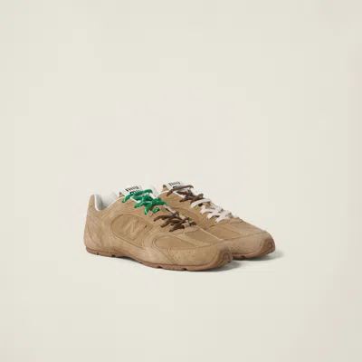 MIU MIU NEW BALANCE X MIU MIU 530 SL SUEDE SNEAKERS