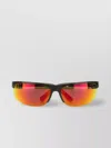 Miu Miu Nocturne Wraparound Sunglasses Reflective Lenses