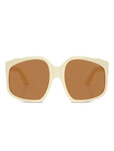 MIU MIU OMBRE SCULPTED SUNGLASSES