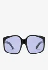 Miu Miu Miu Black Ombre Sunglasses Women