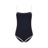 Miu Miu One Piece Swimsuit In Black