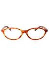 Miu Miu Havana Chiaro Acetate Glasses In Brown