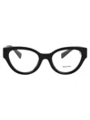 Miu Miu Nero Acetate Glasses In Black