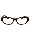 Miu Miu Havana Miele Acetate Glasses In Brown