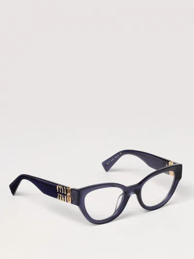 Miu Miu Optical Frames Woman  In Black