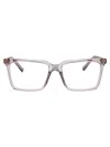 Miu Miu 0mu 08xv Glasses In Malva Trasparente