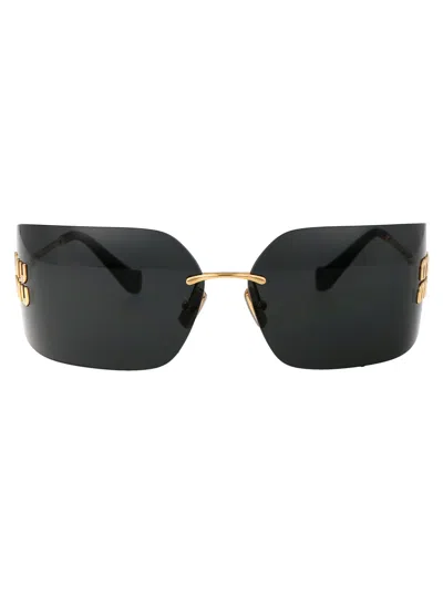 Miu Miu Oro Metal Sunglasses