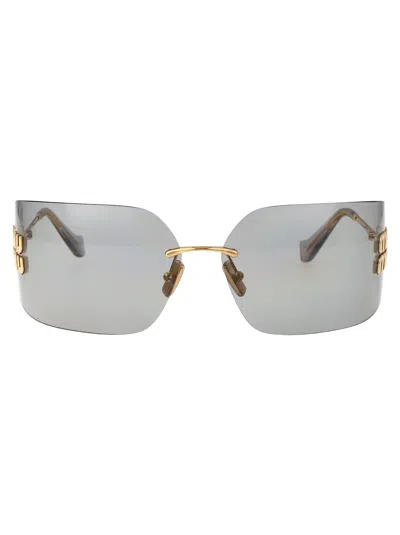 Miu Miu Oro Metal Sunglasses
