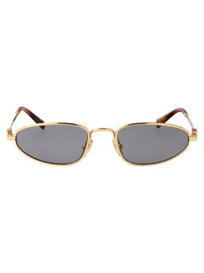 Miu Miu Oro Metal Sunglasses In Gold