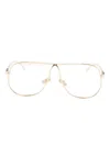 Miu Miu Oval-frame Glasses