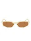 Miu Miu Oval-frame Sunglasses