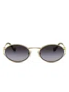 Miu Miu Sonnenbrille Mit Ovalem Gestell
