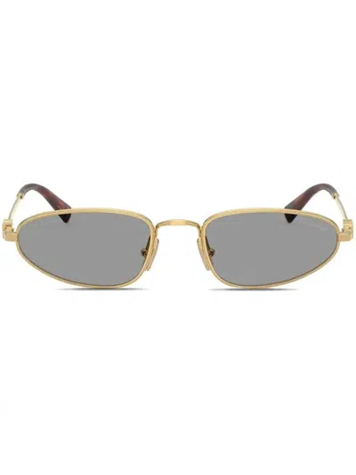 Miu Miu Oval-frame Sunglasses