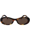 Miu Miu 0mu 06zs Sunglasses In 褐色
