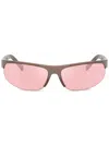 Miu Miu Occhiali Da Sole Miu Nocturne In Acetato Testa Di Moro Donna In Braun