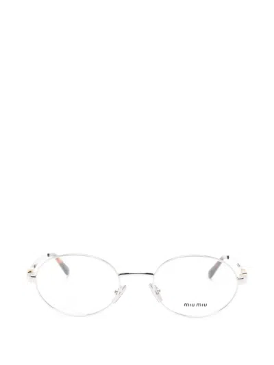 Miu Miu Oval-frame Glasses