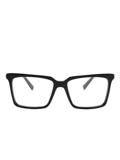 Miu Miu Oversize-frame Glasses In Nero