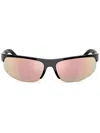 Miu Miu Injected Cat Eye Mua02s Sunglasses In 黑色