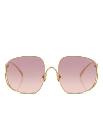 MIU MIU OVERSIZE-FRAME SUNGLASSES