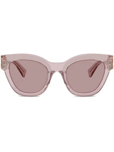 MIU MIU OVERSIZE-FRAME SUNGLASSES