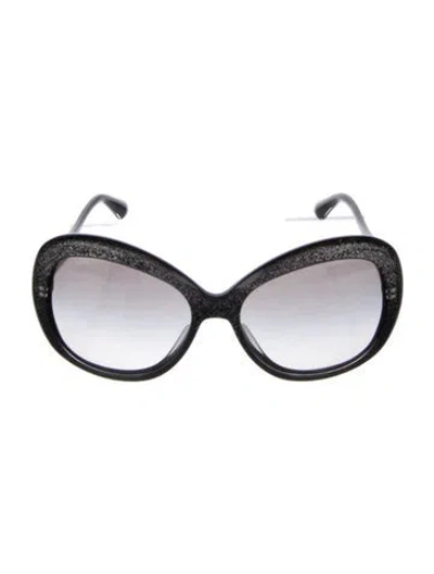 Pre-owned Miu Miu Oversize Gradient Sunglasses W/ Tags In Black