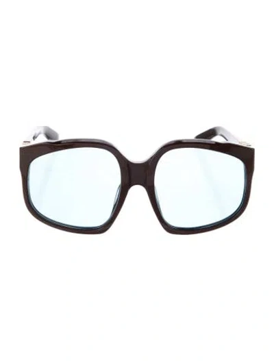 Pre-owned Miu Miu Oversize Tinted Sunglasses In Multi