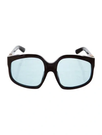 Pre-owned Miu Miu Oversize Tinted Sunglasses In Multi
