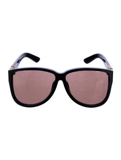 Pre-owned Miu Miu Oversize Tinted Sunglasses W/ Tags In Black