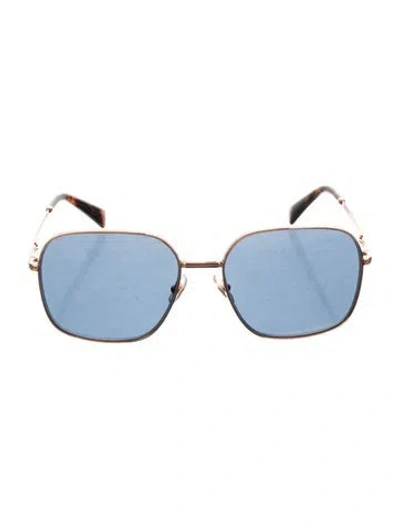 Pre-owned Miu Miu Oversize Tinted Sunglasses W/ Tags In Brown