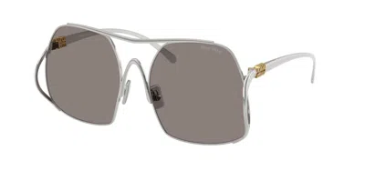 Miu Miu Oversized Square Frame Sunglasses With Subtle Detailing