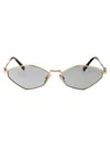 Miu Miu Hexagonal-frame Sunglasses