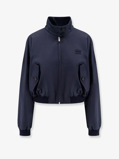 Miu Miu Panama Jacket With  Patch