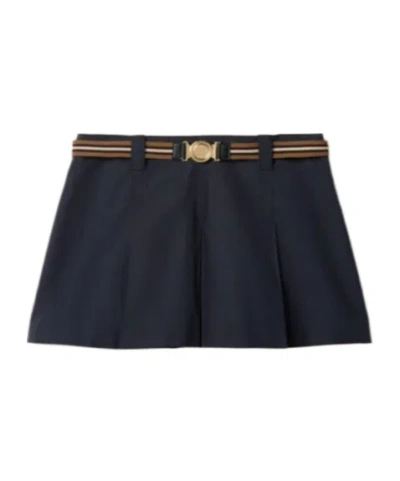 MIU MIU PANAMA COTTON MINISKIRT