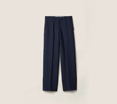 Miu Miu Pantaloni In Blue